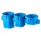 Boîtier série à encastrer avec vis S60Gw fi80mm profondeur 80mm bleu