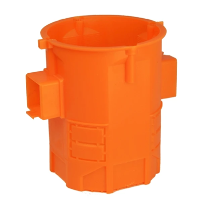 Boîtier série à encastrer S60GF fi60mm orange profond