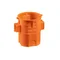 Boîtier série à encastrer S60GF fi60mm orange profond