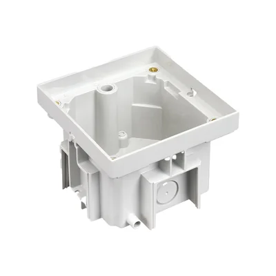 Boîtier Simon Connect TSC-KGT100-72 IP66 pour installation sur dalle coulée, pour modules 45x45 de 1,5 mm, gris