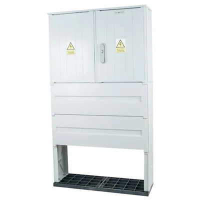 Boîtier thermodurcissable ION-44211-01-007, acier inoxydable verni 80X58/32+FTN