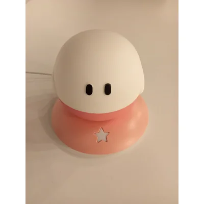 BOLLIE Lampa stołowa różowa