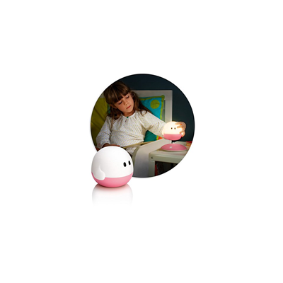 BOLLIE Pink table lamp