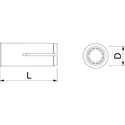 Bolt anchor EA M8x75