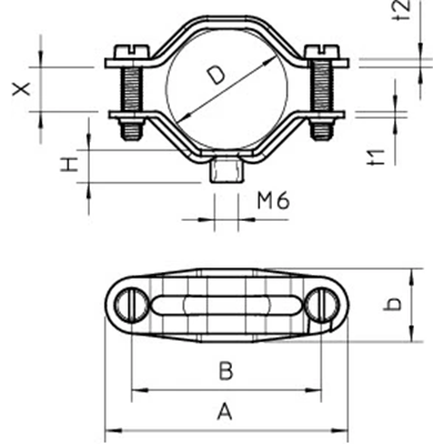 Bolt Spacers 12-20MM, 2070 M6 G