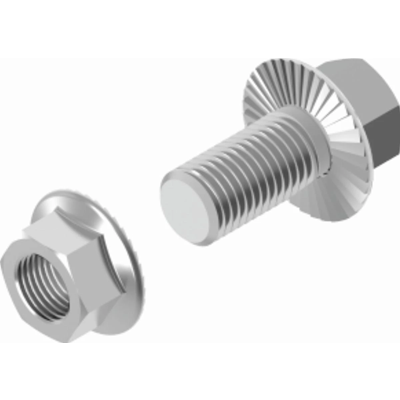 Bolt with nut SKK SKKM6x10