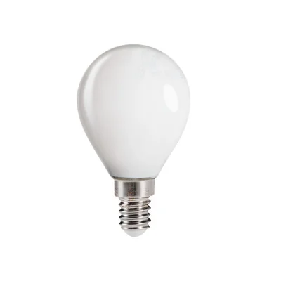 Bombilla decorativa XLED 6W G45 2700K lechosa