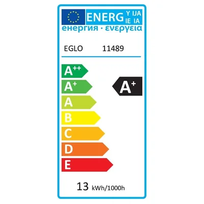 Bombilla LED 12W G90 4000K, plástico, blanca