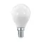 Bombilla LED 5,5W P45 3000K, regulable, lechosa