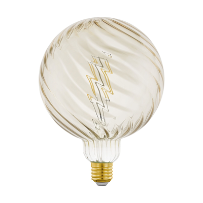 Bombilla LED decorativa 2W E27 15 cm ámbar
