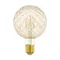 Bombilla LED decorativa 2W E27 9,3 cm ámbar