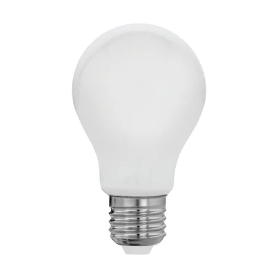Bombilla LED decorativa 7W A60 2700K lechosa