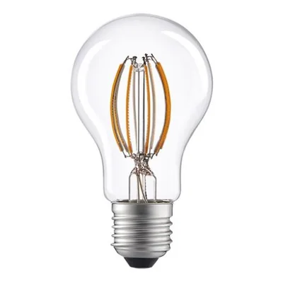Bombilla LED decorativa 8W A60 4000K transparente