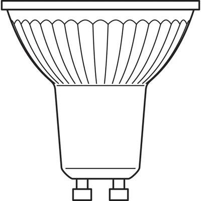 Bombilla LED STAR PAR16 4,3W 350lm GU10 4000k NW