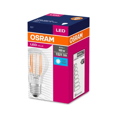 Bombilla LED VALOR 8.5W 806lm 6500K E27 CW