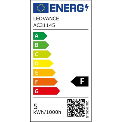 Bombilla LEDVANCE LED VALUE CLASSIC CLA 40 4.9W (40W) 470lm E27 2700K