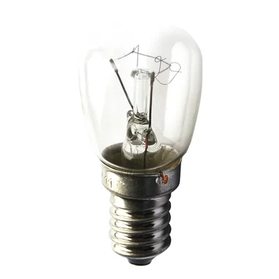 Bombilla para lámpara de mesa y electrodoméstico E14 15W 230V S25 1000h