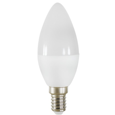 Bombilla vela LED 8W E14 640lm WW