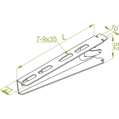 Boom length 215mm