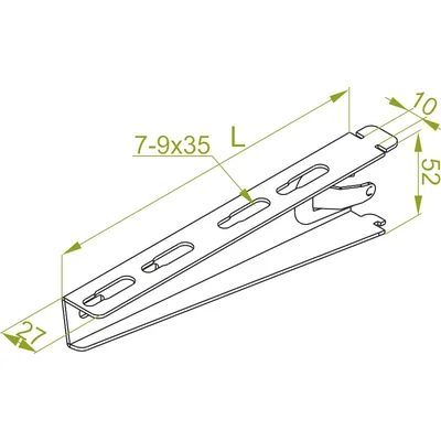 Boom length 215mm