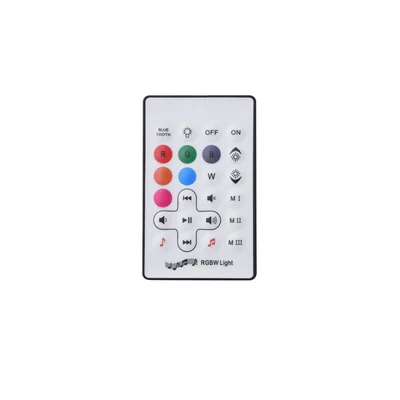 BOOMBOX MEDIUM+ REMOTE Lámpara de pie de exterior con altavoz bluetooth, blanco