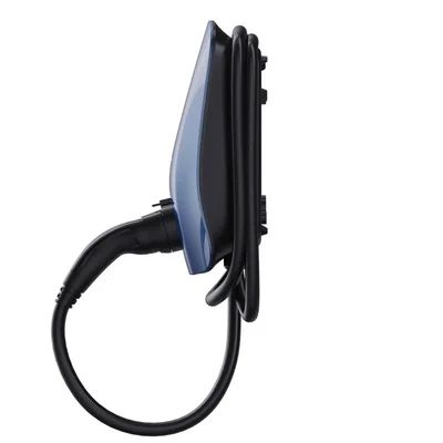 Borne de recharge Solplanet pour véhicules électriques (CA) // SOL22H-WP1 Bleu Morandi, triphasée