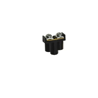 Borne double 2x1-4mm2 400V noir