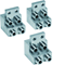 Bornes à cage 630-800A Al/Cu 3P 4x240mm²