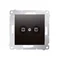 Bornes à vis de la prise équipotentielle : 2,5, 4, 6 mm2 (module) anthracite (métallique)