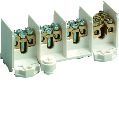 Bornes de dérivation 4 pôles 25/2x16mm2