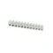 Bornier fileté thermoplastique 4mm2 12 pistes VDE 50 pcs.