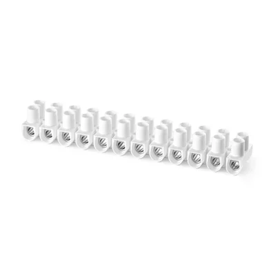 Bornier thermoplastique fileté 16mm2 12 voies