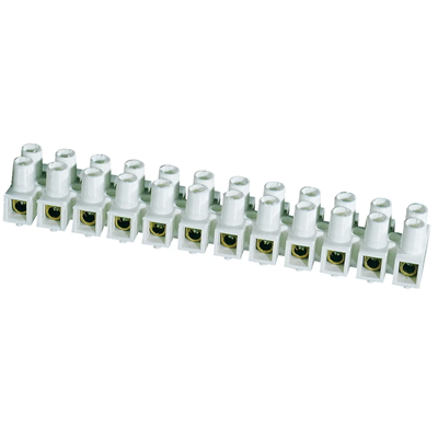 Bornier thermoplastique fileté 4mm2 12 voies