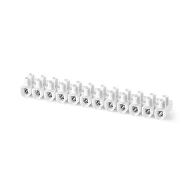 Bornier thermoplastique fileté 6mm2 12 voies