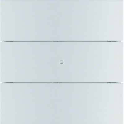 Botón confort de aluminio triple B.IQ