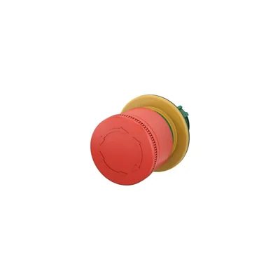 Botón de seguridad M30-PVT30 de 30 mm, orificio de 30 mm, desbloqueo giratorio.