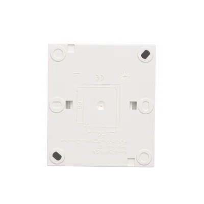 Botón de timbre de superficie Simon Aquaclick WA-CD1xxxx-xx-11xx, IP44, 10AX, 250V~, terminales de tornillo; blanco