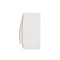 Botón de timbre de superficie Simon Aquaclick WA-CD1xxxx-xx-11xx, IP44, 10AX, 250V~, terminales de tornillo; blanco