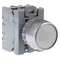 BOTÓN OCULTO, BLANCO, 1 CONECTOR, ANILLO NIQUELADO SP22-KLB-10-LED-UNI\.