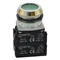 Botón verde PROMET NEF30-K2X2Y/W3