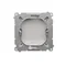 Bouchon de cadre (module). Fixation par griffes ou vis, inox (métallique)