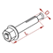 Boulon expansible SROM6x30