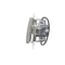 Bouton aveugle pour commander le volet roulant de plusieurs endroits (module) 10A 230V bornes à vis argent (métallique)