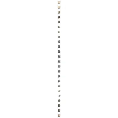 Bouton aveugle pour commander le volet roulant de plusieurs endroits (module) 10A 250V bornes à vis or (métallique)