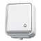 Bouton "cloche" blanc