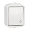 Bouton "cloche" blanc