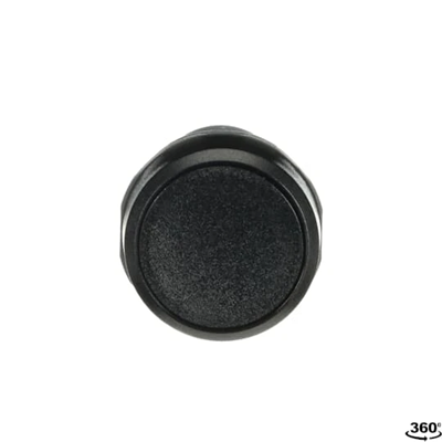 Bouton concave monostable 1NO1NC noir CP1-10B-11