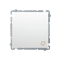 Bouton de sonnerie (module) 10A 250V bornes à vis blanches