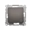 Bouton de sonnerie (module) 230V, bronze métallisé mat