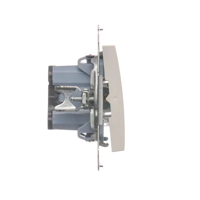 Bouton de sonnette Simon 54 WMDL-091x2x-011 avec rétroéclairage LED (module) 16AX, 250 V~, bornes à vis ; blanc